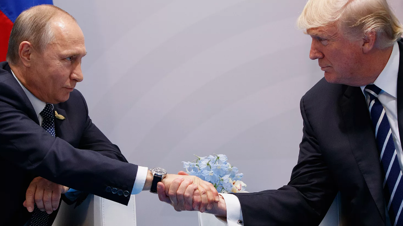 Владимир Путин и Дональд Трамп