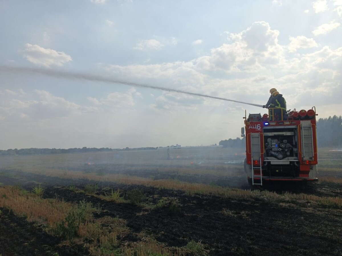  В Херсонской области локализировано 3 возгорания