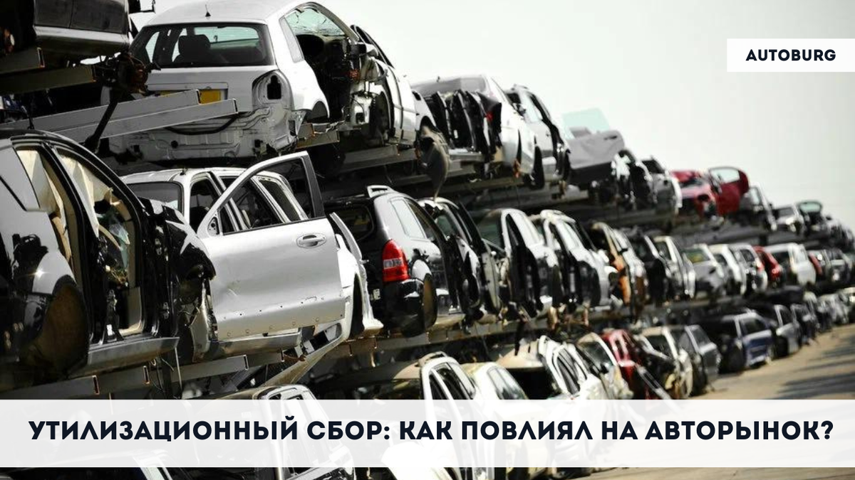 УТИЛИЗАЦИОННЫЙ СБОР – КАК ПОВЛИЯЛ НА АВТОРЫНОК | AUTOBURG - портал про людей,  города и автомобили | Дзен