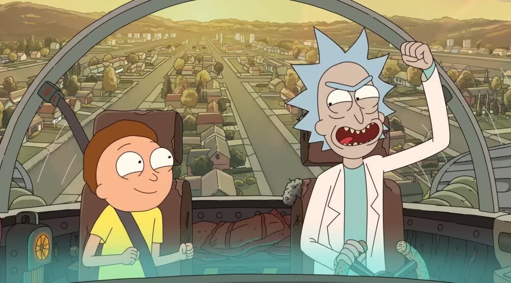     Кадр из 7 сезона мультсериала «Рик и Морти» (2023)