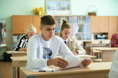    Сдача ЕГЭ © Пресс-служба администрации г.о. Химки