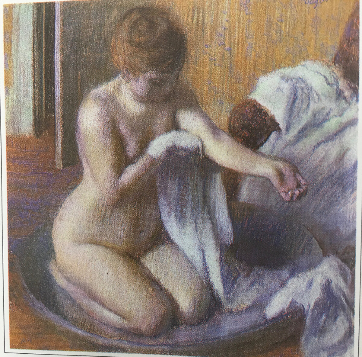 Женщина в тазу, около 1886