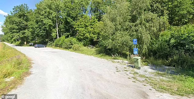 Водителя такси заманили на парковку возле природного заповедника Хьельставикенс на юго-востоке Швеции.