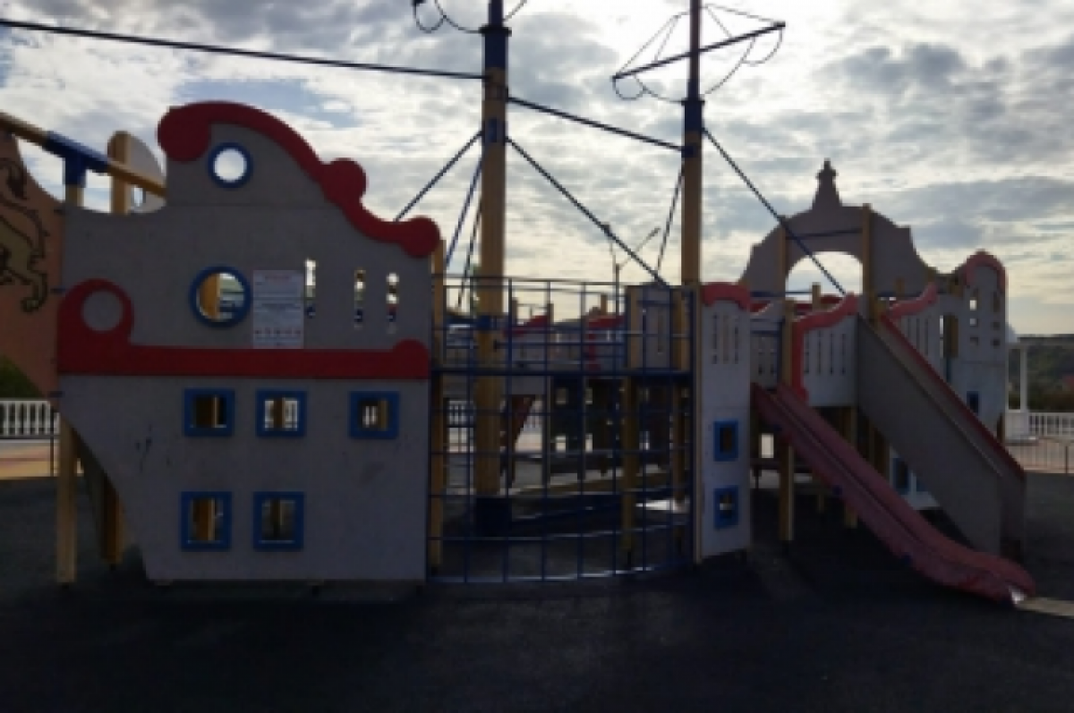    В Воронежской области 5-летний мальчик травмировался на детской площадке