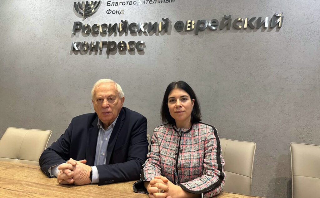 Олег Морткович и заместитель исполнительного директора РЕК Любовь Кон. Фото: РЕК