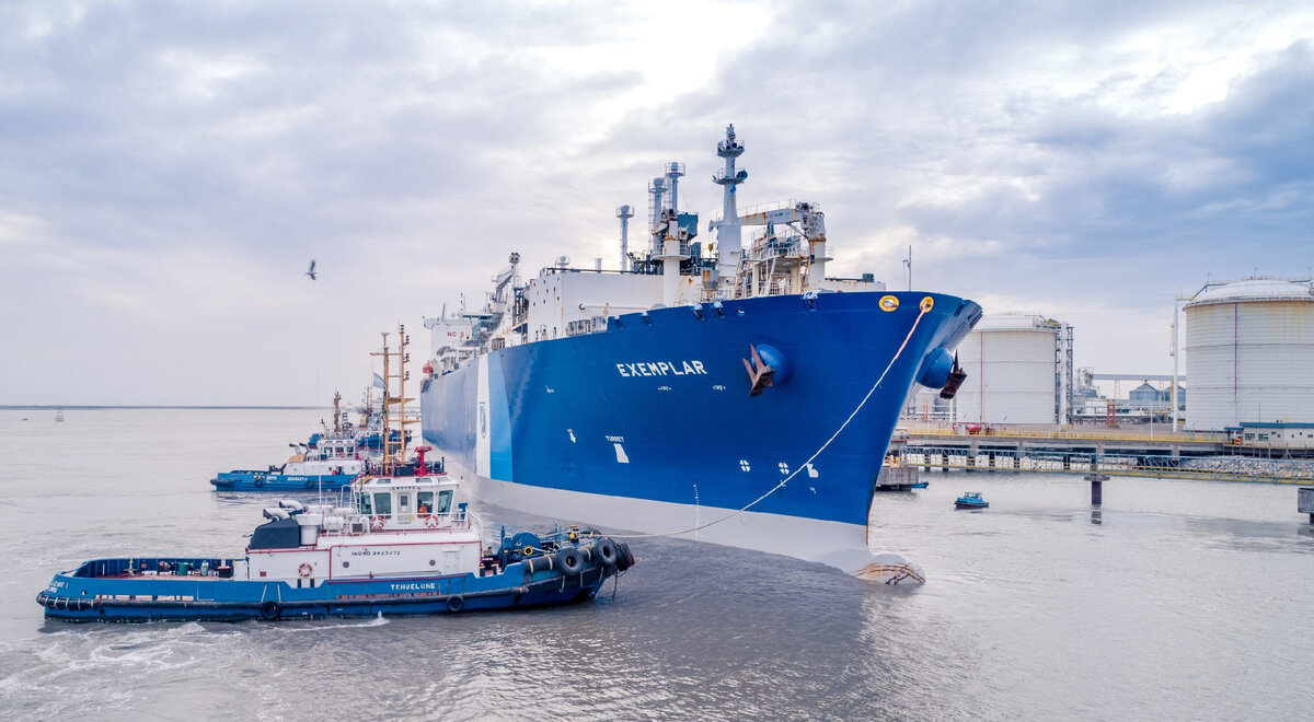 Регазификационное судно Exemplar / Gasgrid Finland Oy