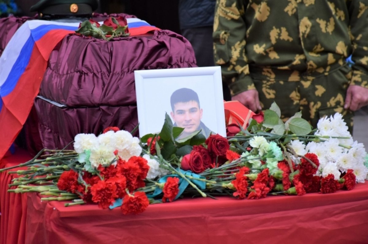    В Башкирии простились с молодым бойцом СВО Филюсом Хуснуллиным