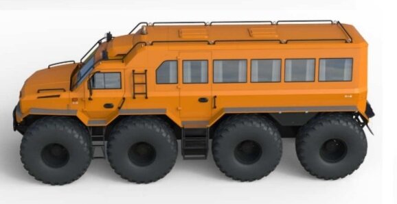 Вездеход Русак. Самый габаритный в России. Фото из открытых источников