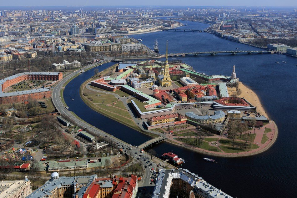 Санкт Петербург Заячий остров Петропавловская крепость