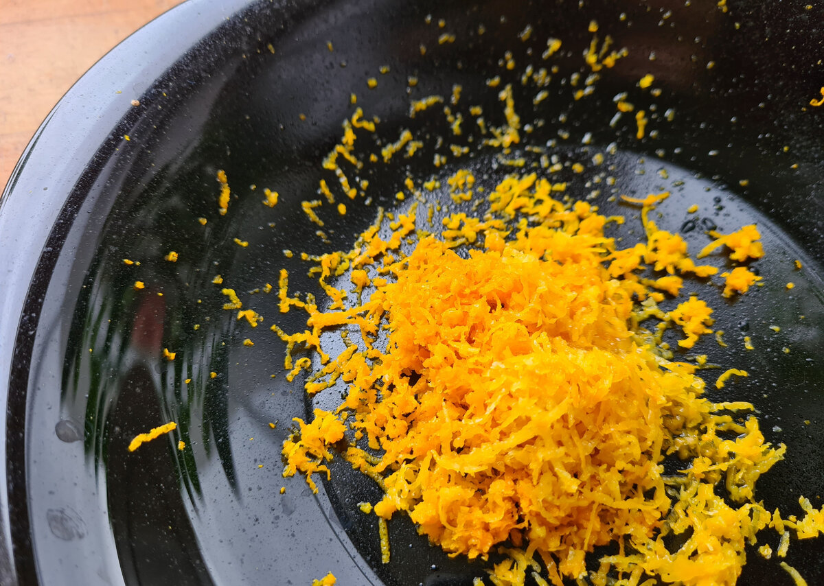 цедра апельсина и лимона