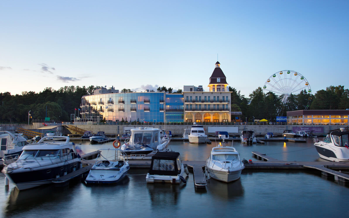 На фото: город Зеленогорск