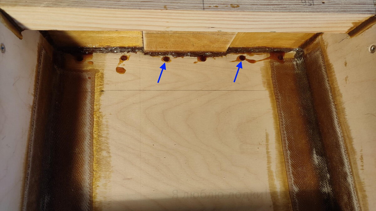 Залил эпоксидкой отверстия для саморезов (галерея фото)