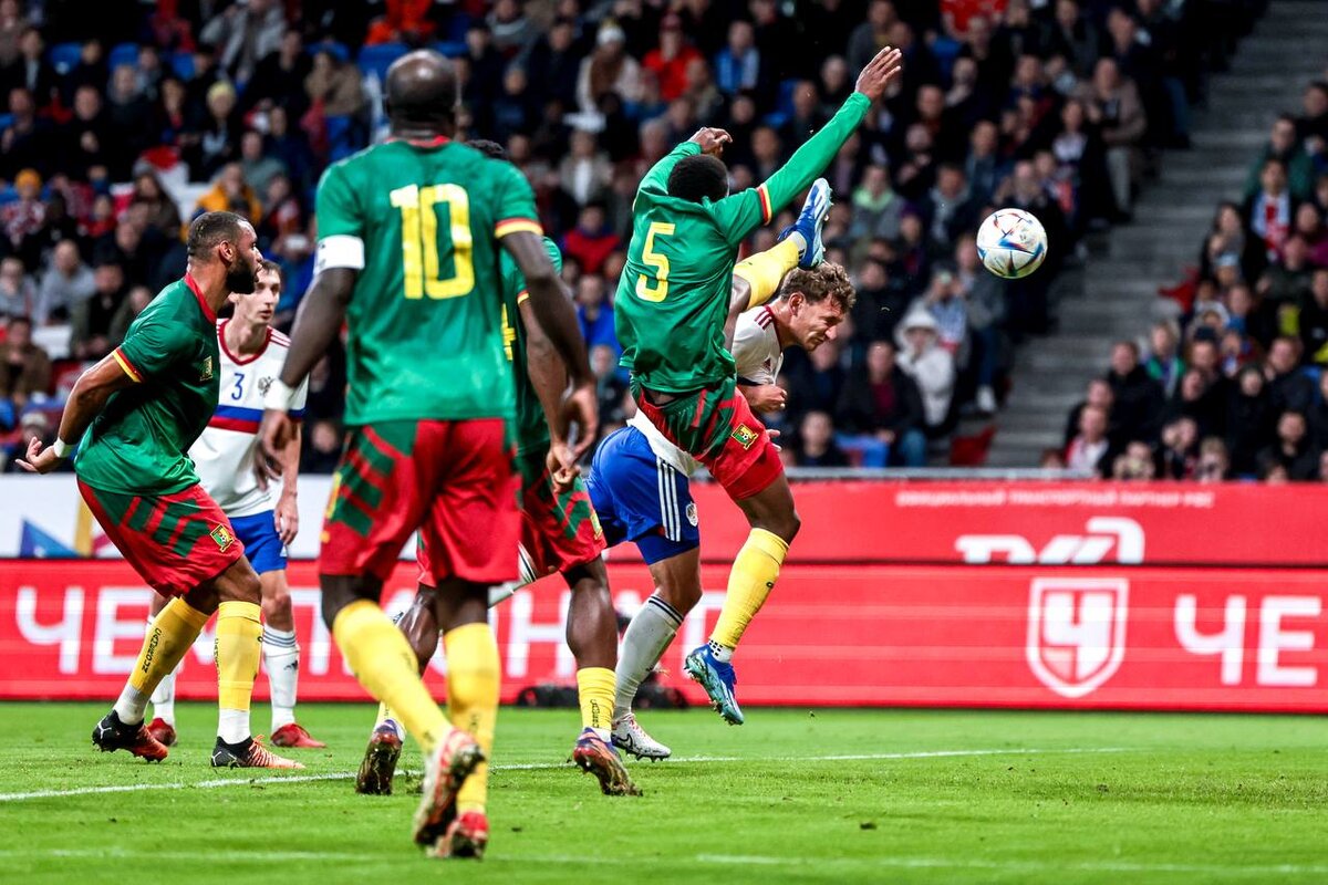 Гол Федора Чалова, сборная России