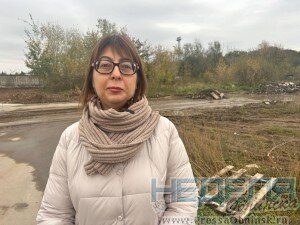 Екатерина З., главбух, которая пригласила журналистов снять сюжет о свалке. И которая убежала в испуге.