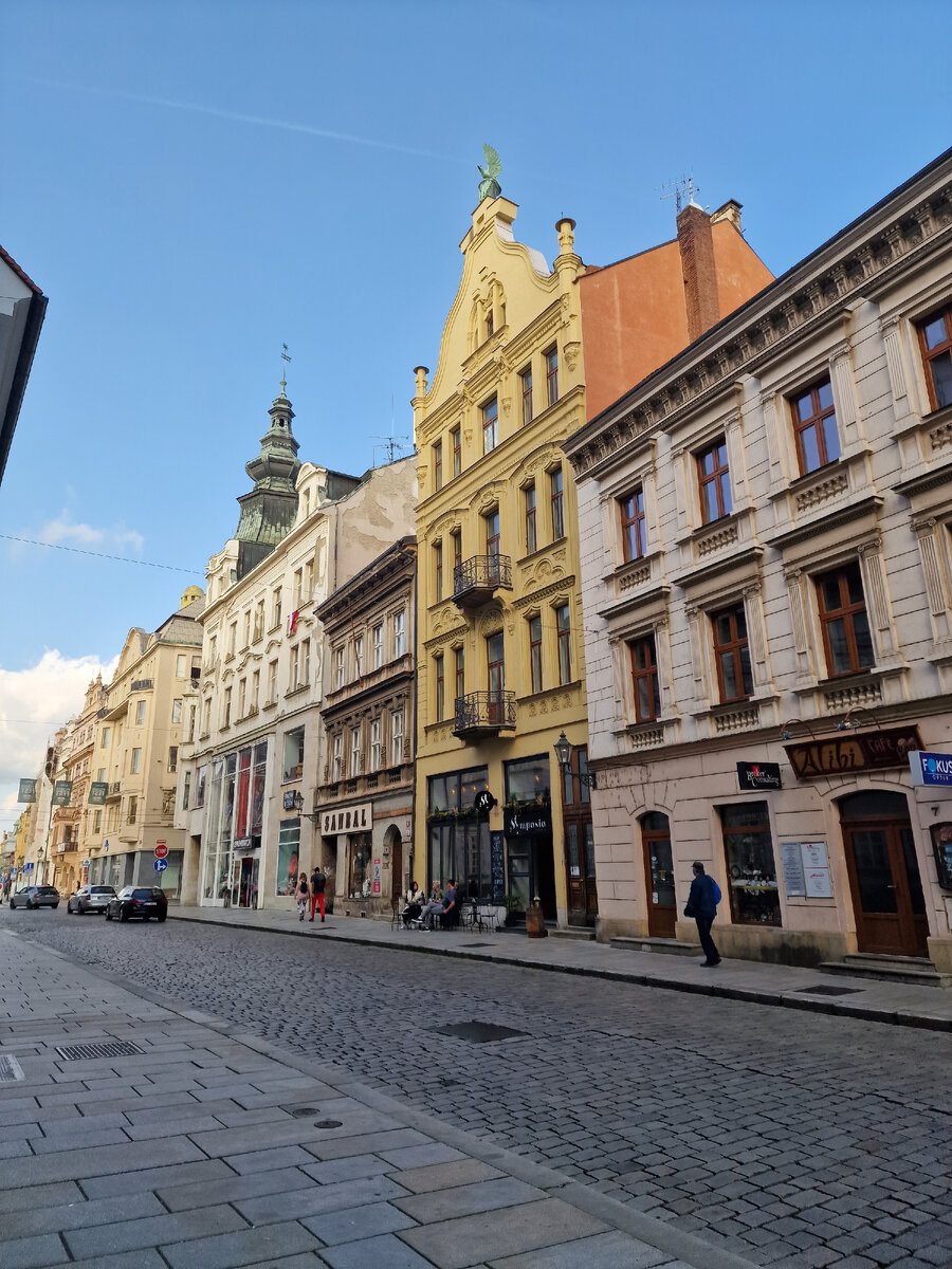 фото автора: Пльзень, улица Франтишканска