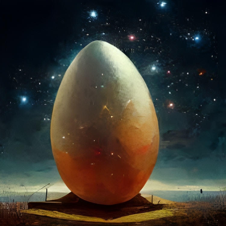Кушманда - богиня космического яйца мироздания. Фото: DeviantArt
