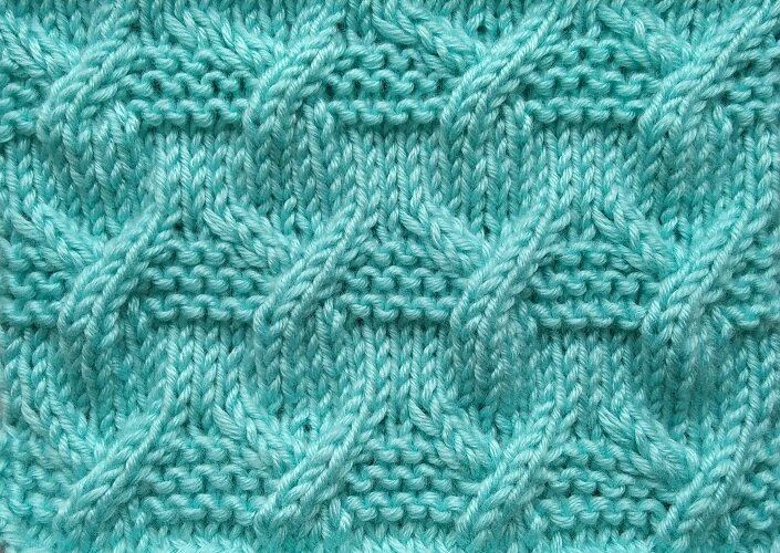 Лицевая сторона узора