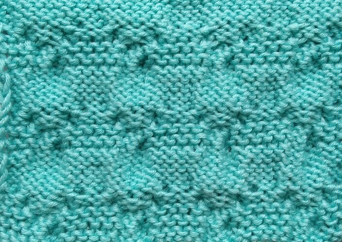 Изнаночная сторона узора