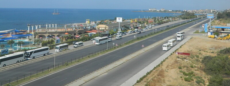 Тюрклер в районе морского парка и дельфинария Sealanya