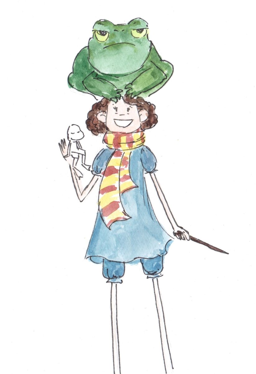 Фея подумала, что теперь они с Мэтом, как Невилл Долгопупс с Тревером! 