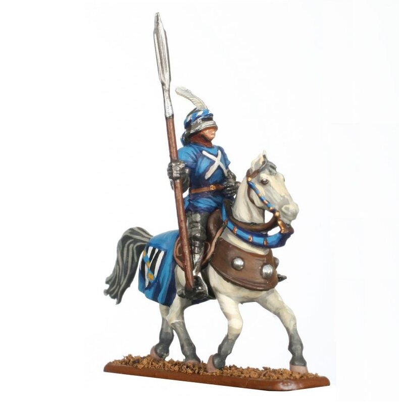 Солдатики "Французские рыцари" - всадник с копьем