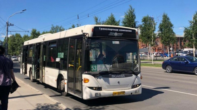     Автобус №53 в Барнауле. barnaul.org