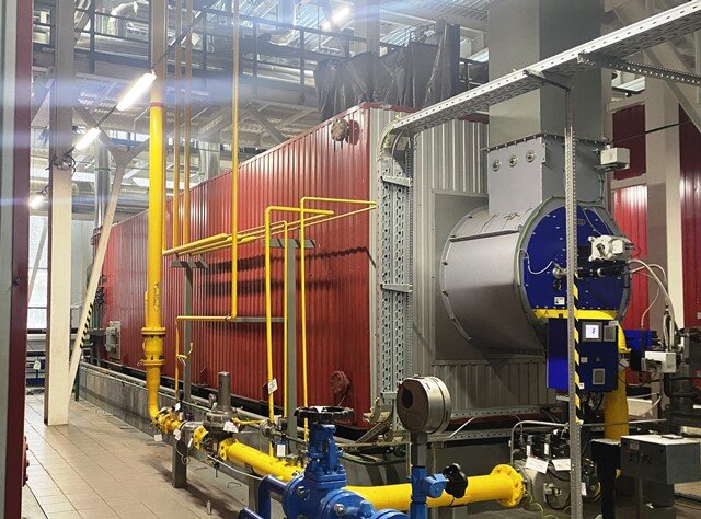 Котел КВ-ГМ-58,2-150 производства ООО "Псковский котельный завод"