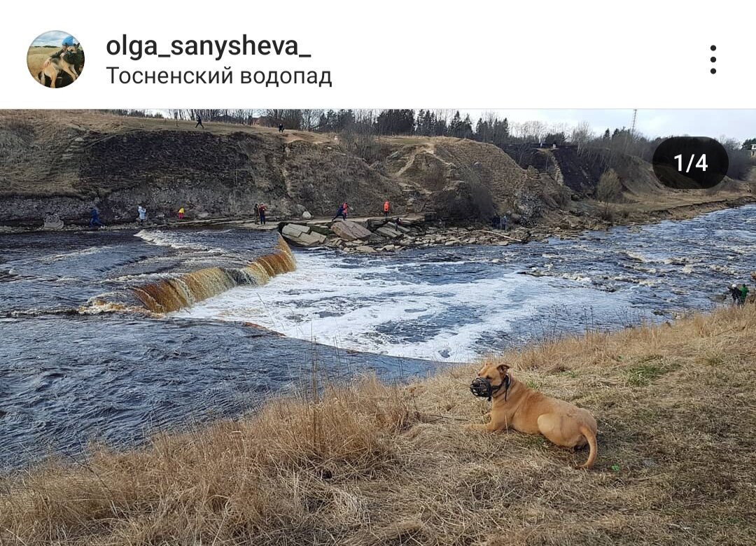 Тосненский водопад