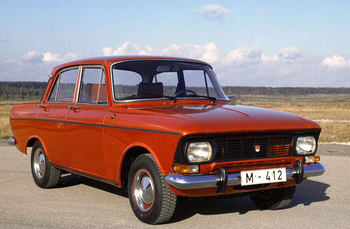 Модернизированный «Москвич-412» в исполнении Porsche