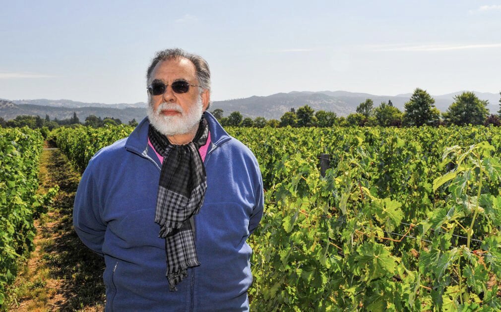 На винограднике