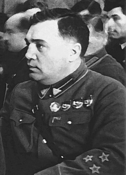 Начальник ГУГБ НКВД СССР Михаил Петрович Фриновский.  Он инициатор уничтожения советской внешней разведки.