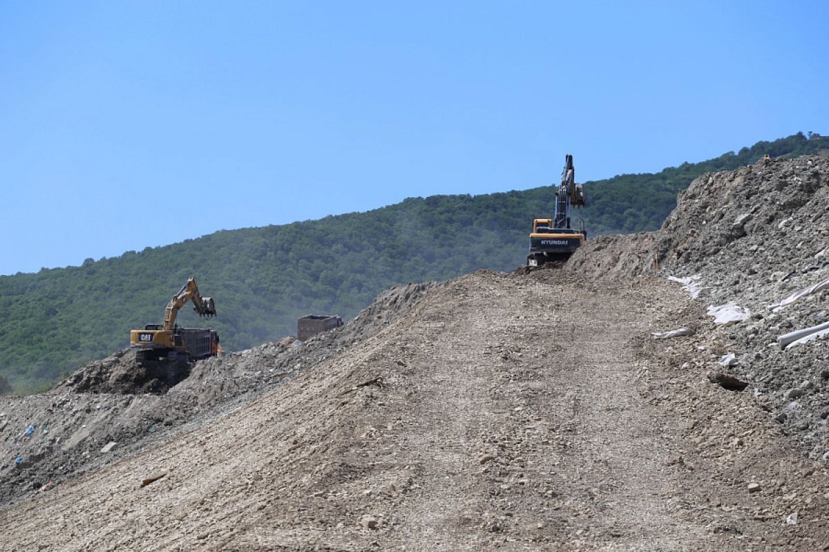    В Славянском районе по нацпроекту рекультивируют полигон