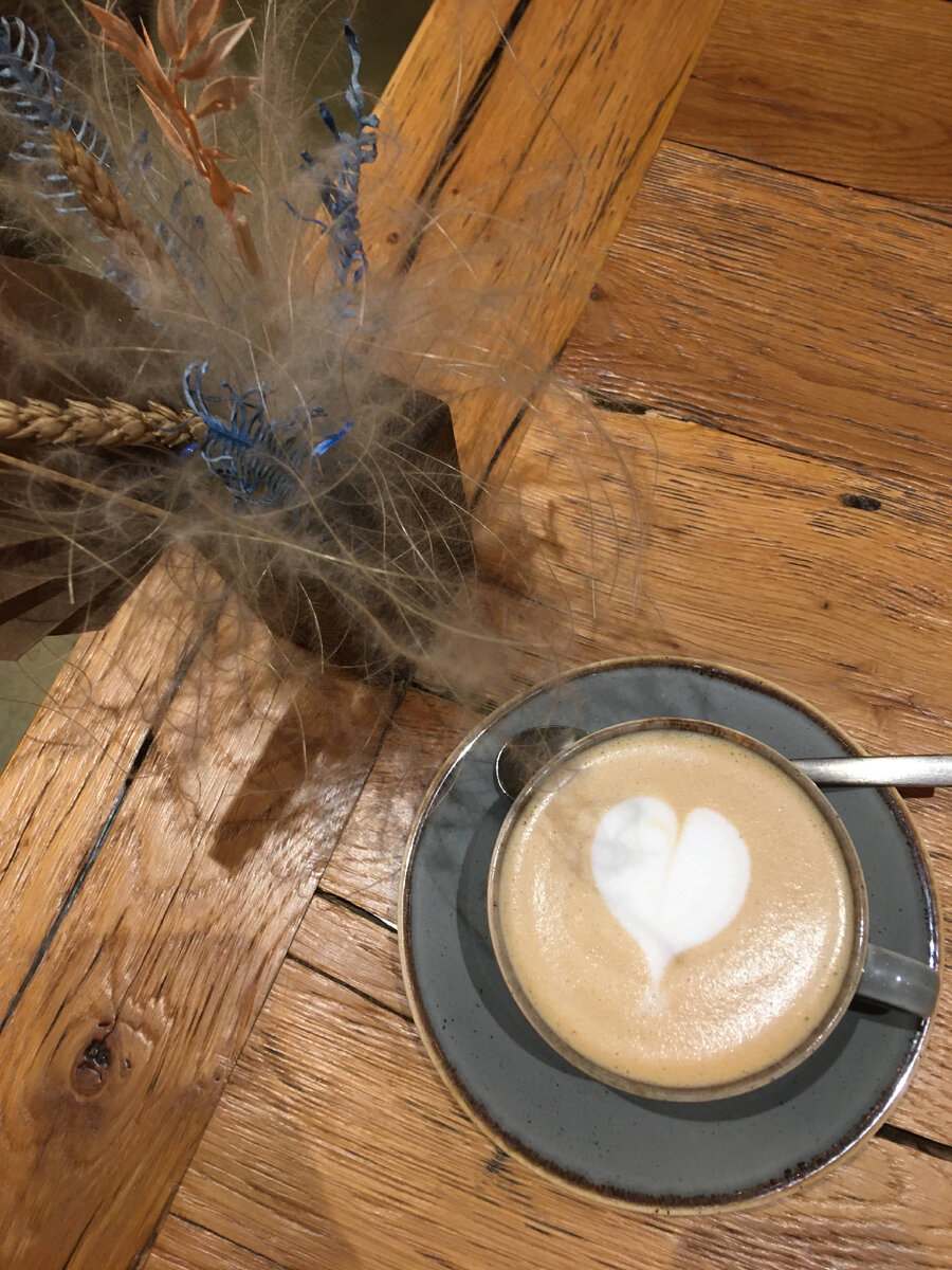 Чашечка латте 