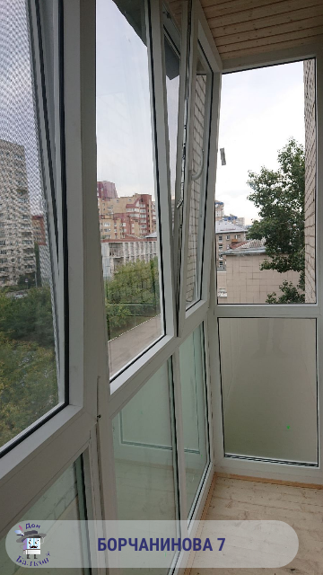 Панорамный балкон от компании Дон Балкон +7 (342) 299-99-66