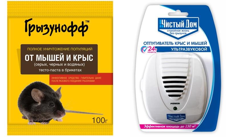 Эффективное средство от мышей и крыс. Pent-House Mouse.