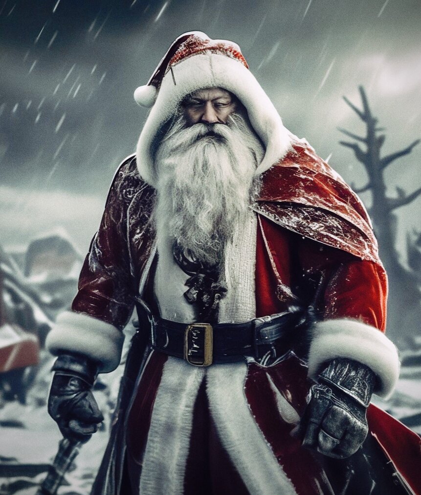 Морозище, создано нейросетью 