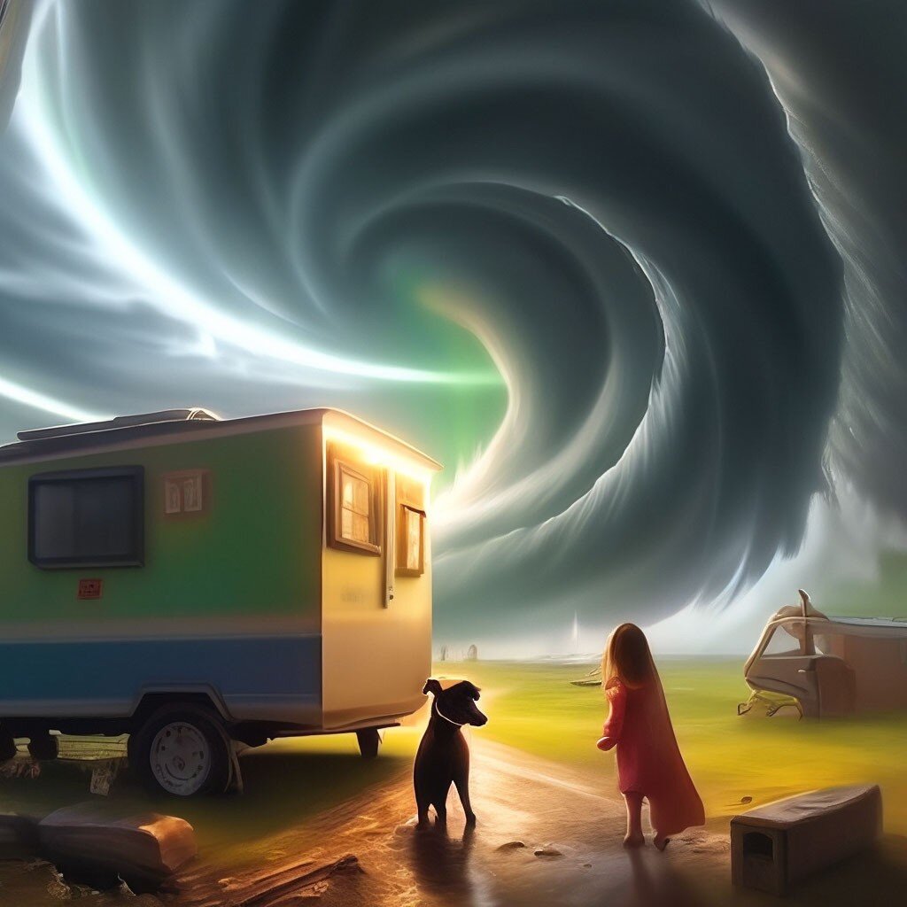 Торнадо надвигается на Канзас...