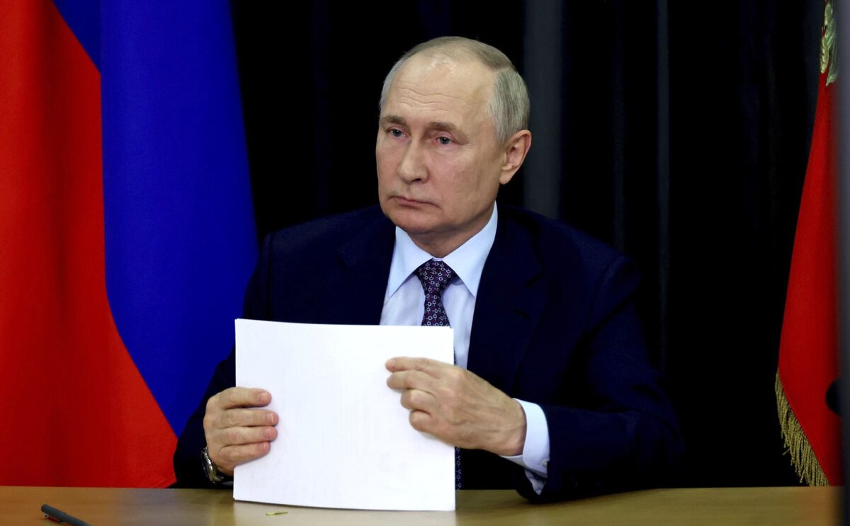 ВЛАДИМИР ПУТИН. MIKHAIL KLIMENTYEV/KREMLIN POOL/GLOBALLOOKPRESS