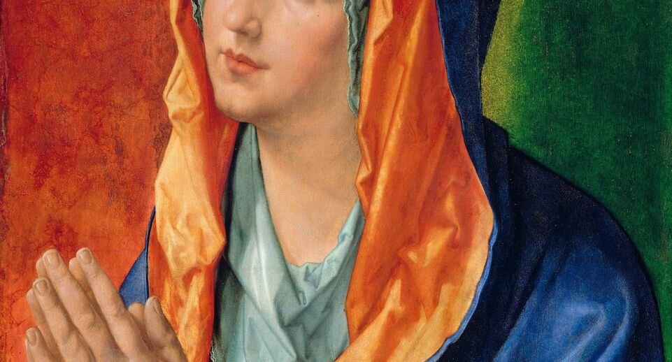 «Дева Мария в молитве», Альбрехт Дюрер📷
