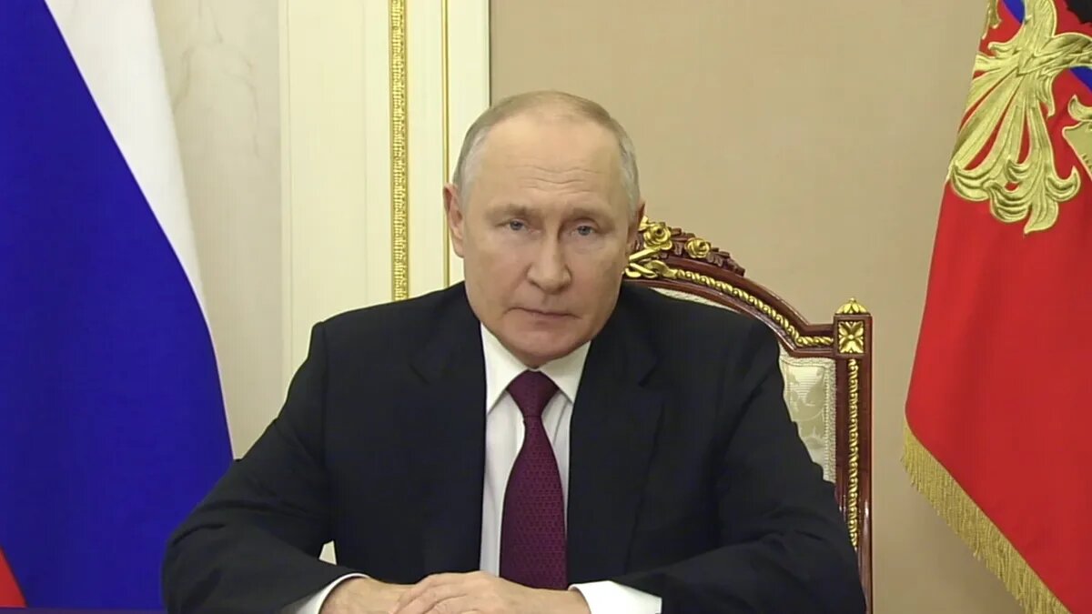 Владимир Путин. Фото: кадр из видео