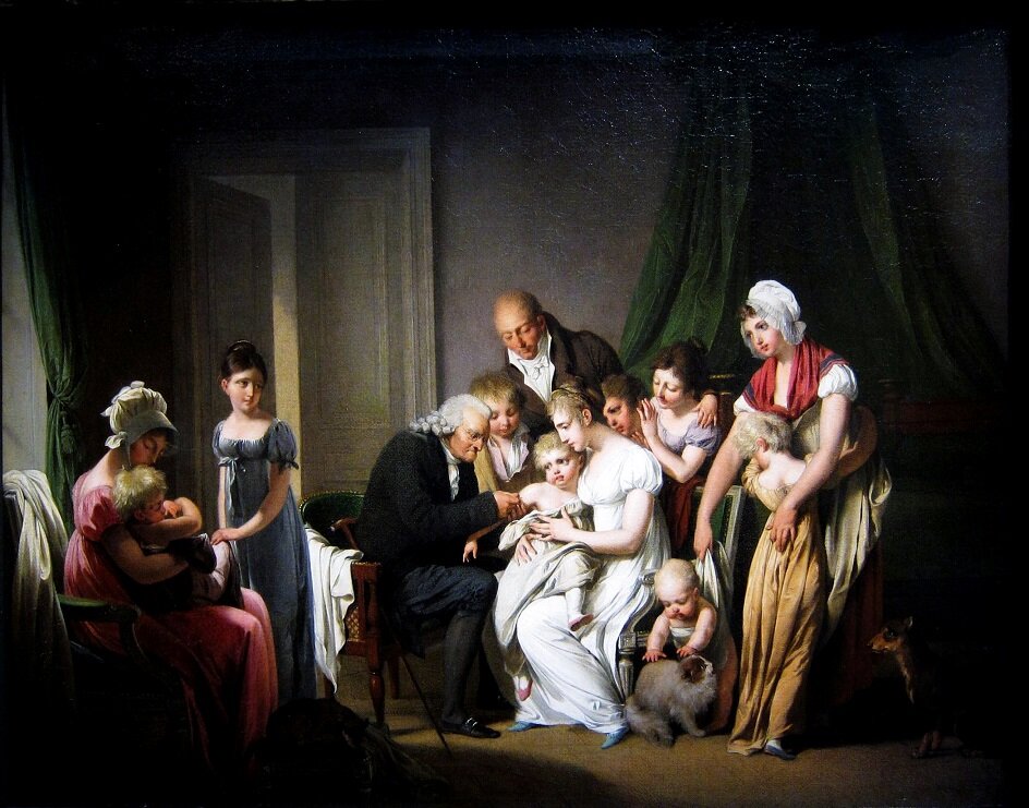 Луи Леопольд Буальи "Вакцинация"