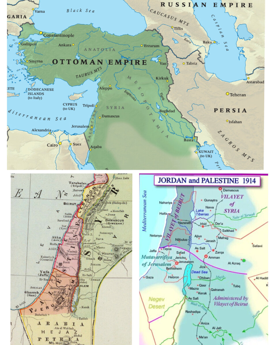 Османская империя и Палестина: конец ХIX нач.XX века 