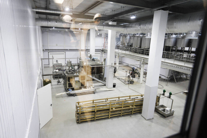    Строительные работы на молочном комбинате «Красногорский» выполнены на 99% Кристина Просвиркина