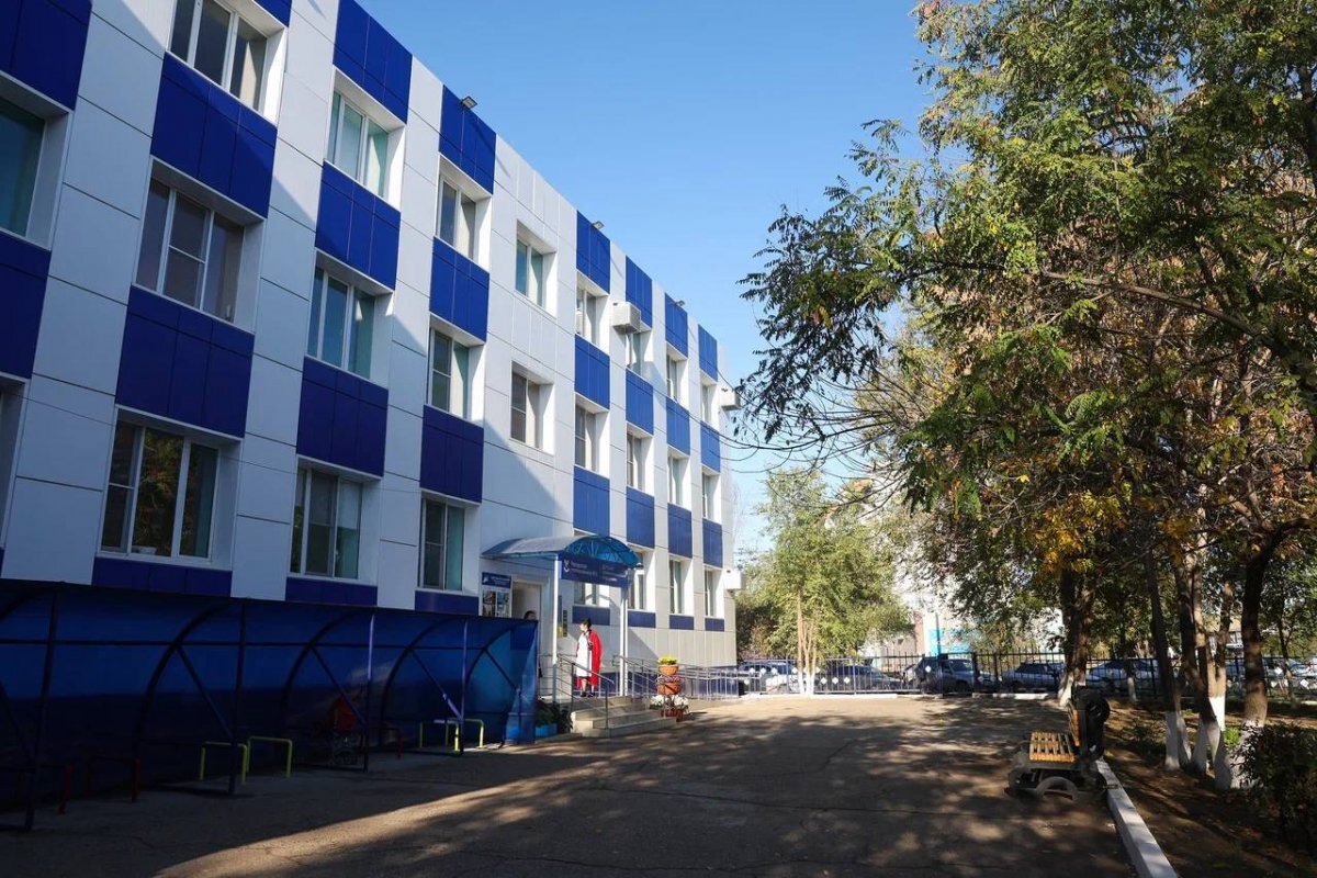    В Астрахани отремонтировали детское отделение городской поликлиники