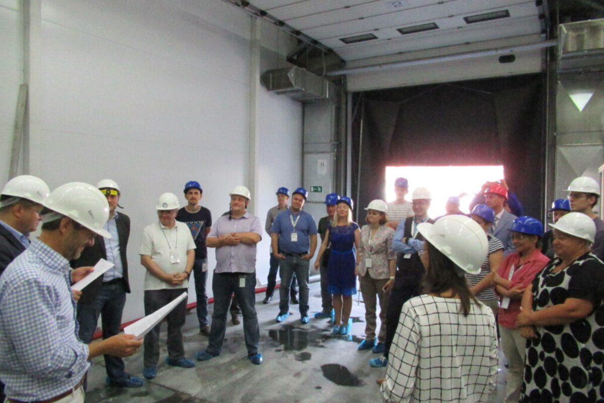 Заложение капсулы в основание Фазы 3 дата-центра MOS1, 2017