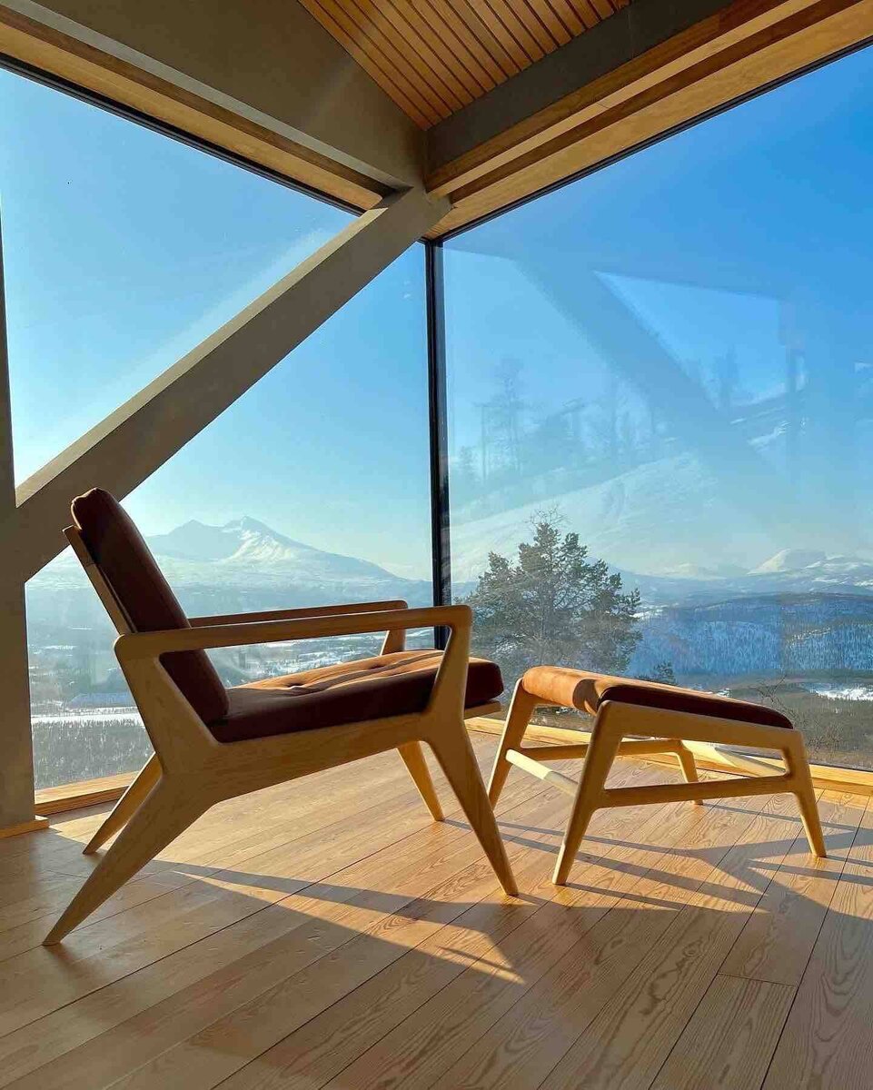 Удобное кресло - один из главных предметов мебели скандинавского стиля