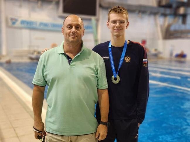 Феликс Сидельник и Павел Курганский / Фото: Всероссийская федерация плавания