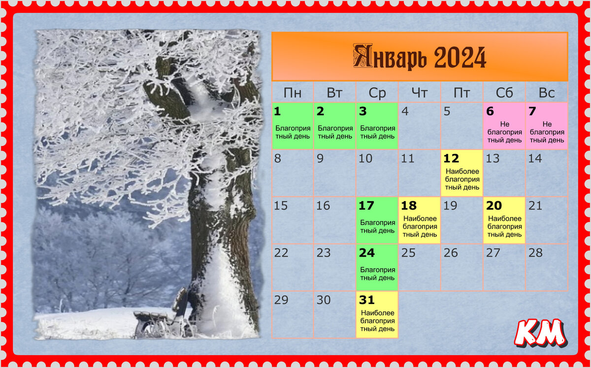 Январь 2024 года.