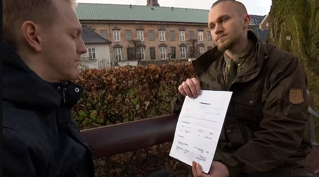    Оскар Йоханссон. Фото: Датский канал TV2