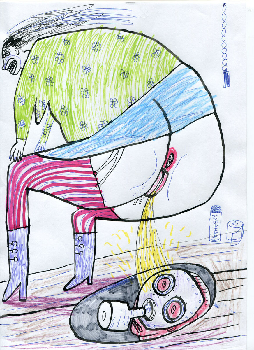 Рисунок художника Александра А. Вилкина